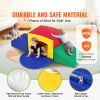 Toddler Climbing Toys Indoor, 5 Piece Climb, Crawl and Tunnel Soft Play Equipment, Foam Climbing Toys, Kids Tunnel Maze with Stairs and Ramp