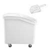Rice Storage Container, 27Gallon/100L Capacity Large Dog Food Dispenser Bin, Kitchen Ingredient Grain Cereal Flour Bin