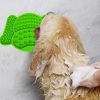 Lick Mat for Dogs Slow Feeder Bowl, Pet Lick Mat for Anxiety Reduction, Dog Lick Pad for Treats & Grooming, Use in Shower & Bath with Suction Cup