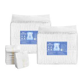 VEVOR Disposable Dog Diapers, Super Absorbent Female Dog Diapers, 360° Leak-Proof Female Doggy Pet Diaper with Wetness Indicator for Heat Period (Style: Female Dog Diapers, size: Small (96 Count))