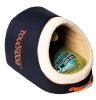 Touchdog Indoor Active-Play Exquisite Panoramic Designer Vintage Emblem Dog Bed